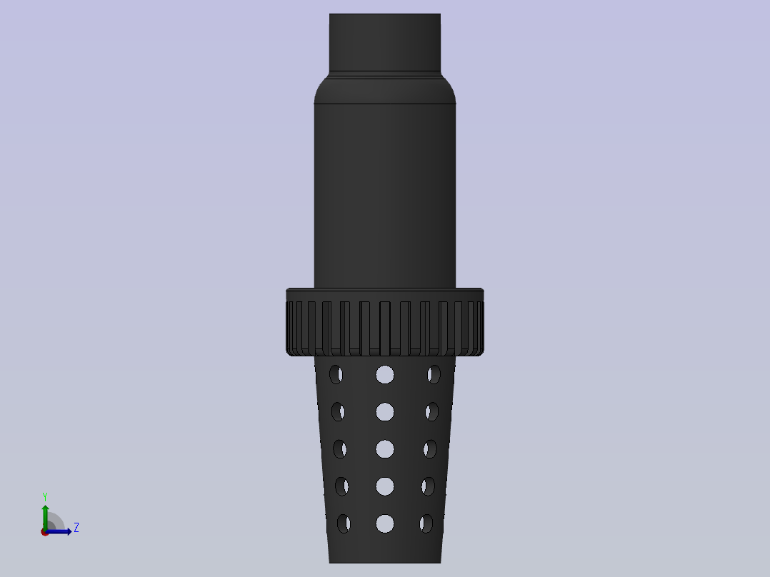VALVE_DN32_PN10_U-PVC左视图