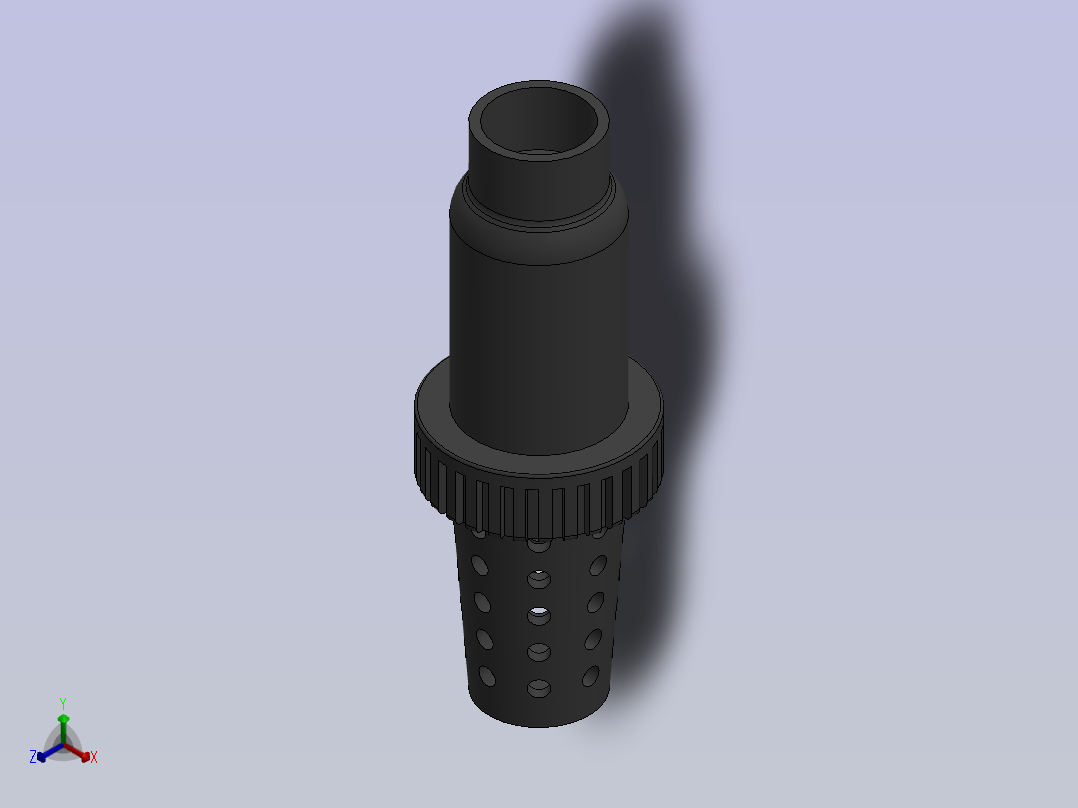 VALVE_DN32_PN10_U-PVC正等轴测图
