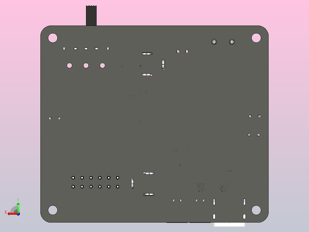 Yahboom Pi 5电力板后视图