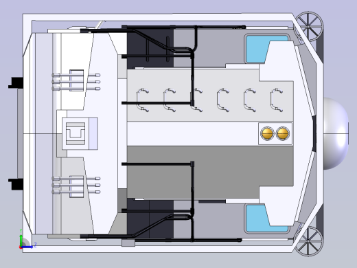 装甲机车 STP左视缩略图