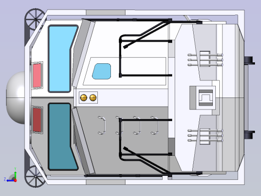 装甲机车 STP右视缩略图