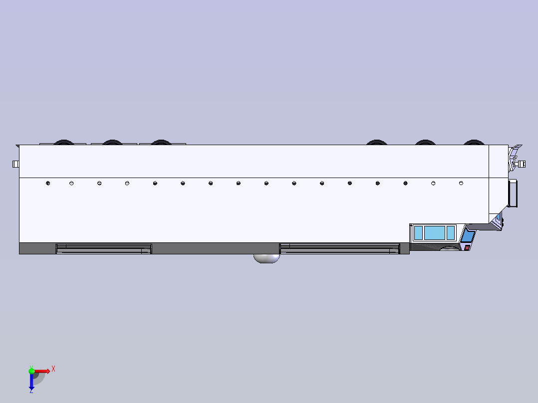 装甲机车 STP俯视图