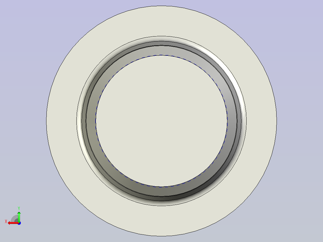 进料止回阀后视图