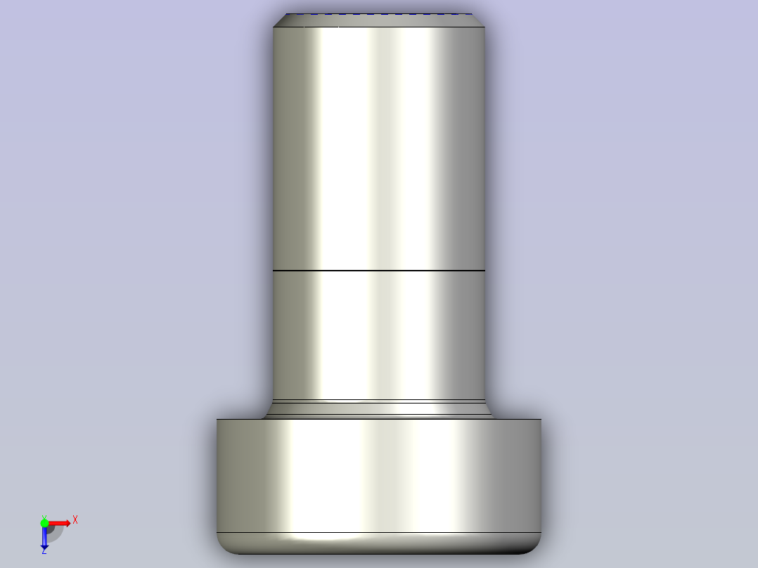 进料止回阀俯视图