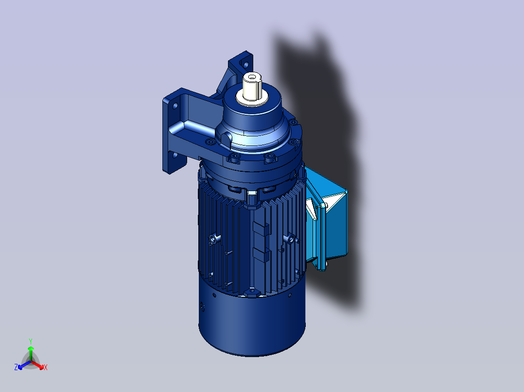 住友(SMT)减速机3D CNHM1-609□-AV,EV-B主视图