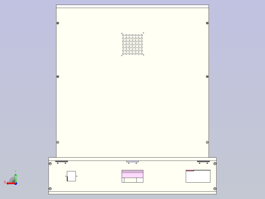 ZH-FD1点检治具3D模型后视缩略图
