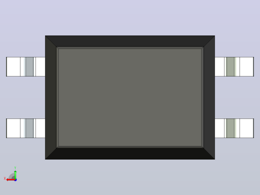 106x SOIC 封装（小外形集成电路）SOIC254P1016X460-4N后视缩略图
