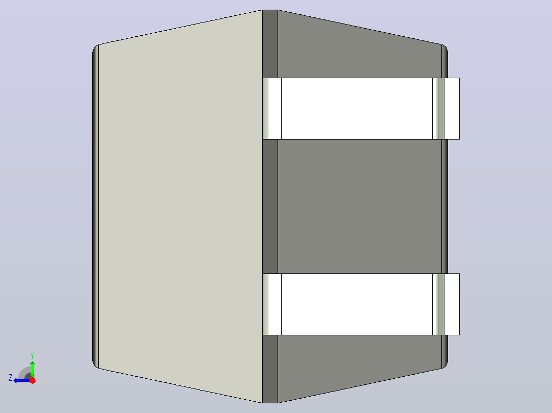 106x SOIC 封装（小外形集成电路）SOIC254P1016X460-4N右视图
