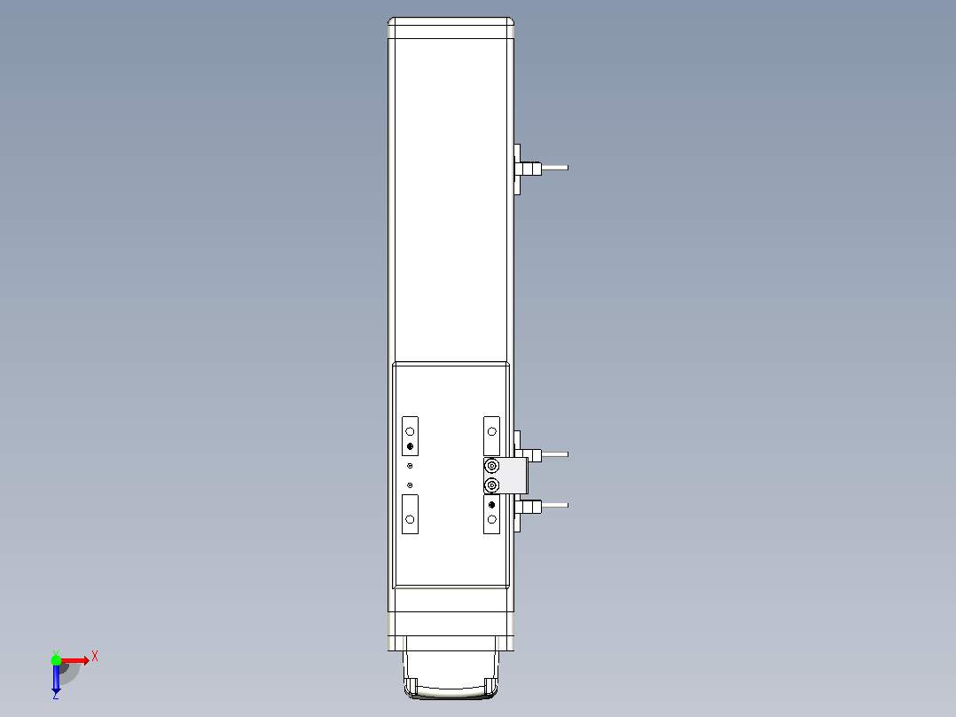 ETH6M-BM-150-M10B直线模组俯视图