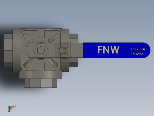 阀门、过滤器FNW-FNW233AH俯视缩略图