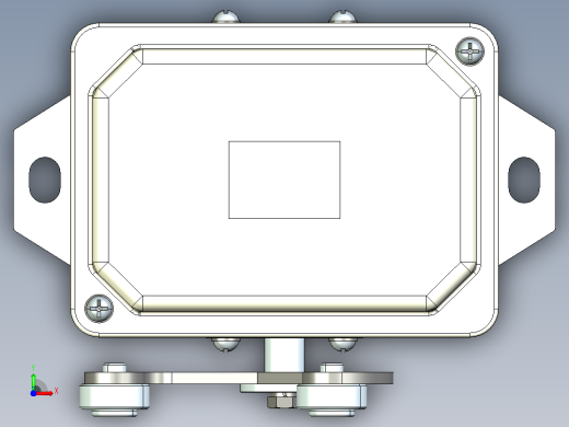 YBLX-10_21J行程开关三维模型202104前视缩略图