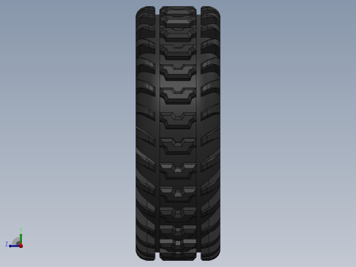 轮胎1_10 RC Off-Road Beadlock Wheel右视缩略图