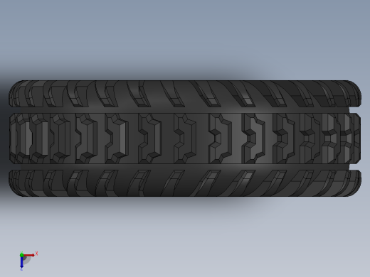 轮胎1_10 RC Off-Road Beadlock Wheel俯视缩略图