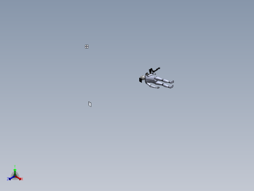 master-slave-anthropomorphic-robot正等轴测缩略图