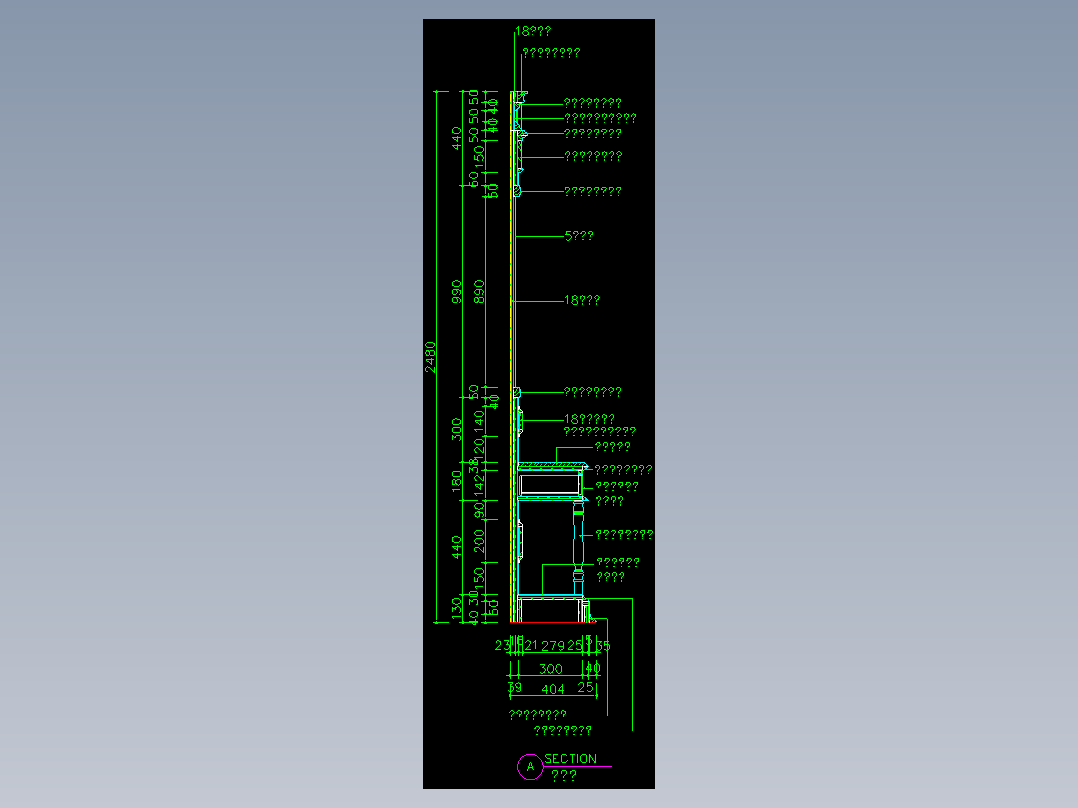 家装类CAD图块(五)-FH01069A