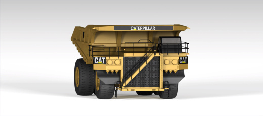 卡特彼勒797f 矿山车模型三维建模图纸 catia设计缩略图