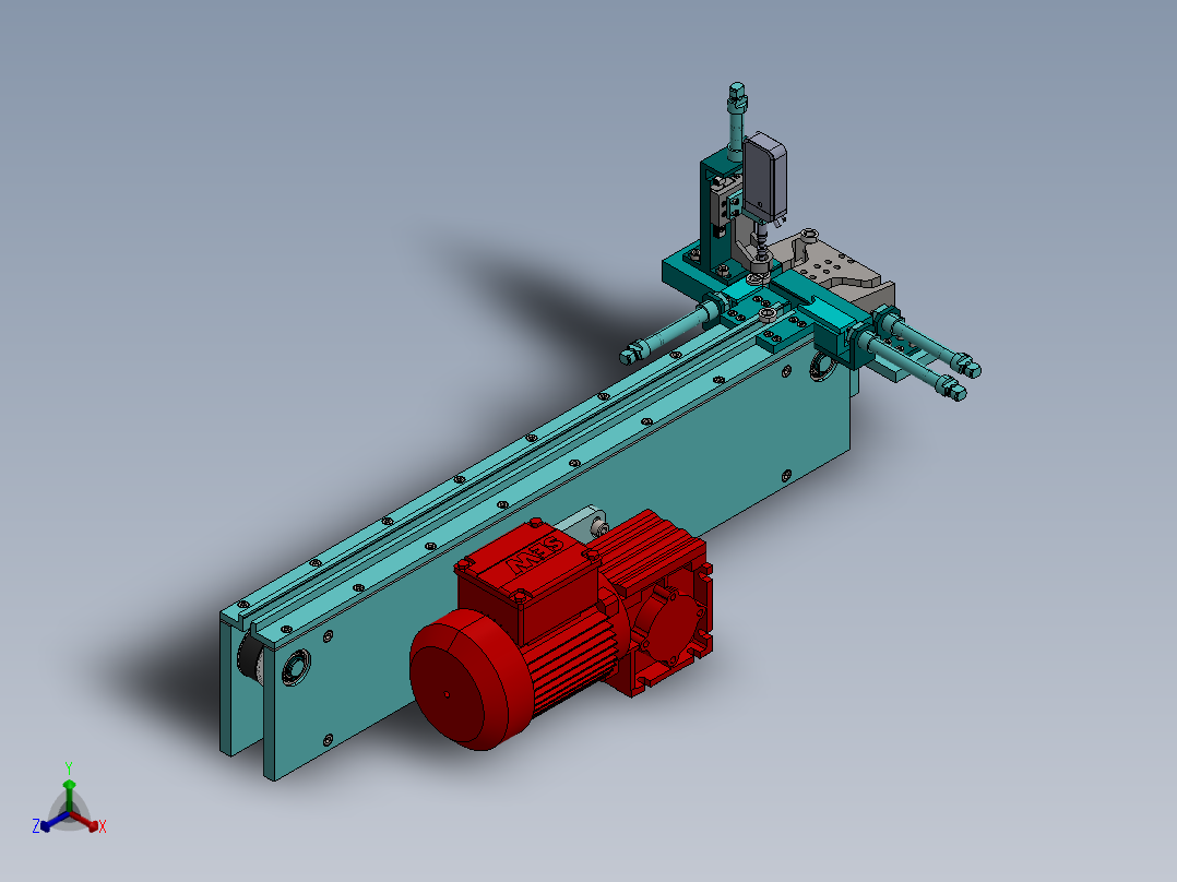 【D85】【STP】【转】特殊输送带正等轴测图