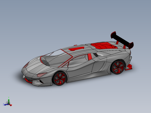 solidworks RS汽车