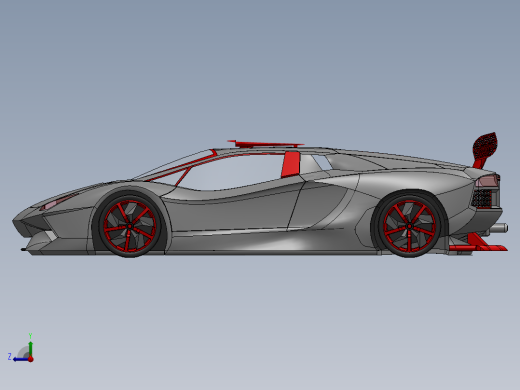 solidworks RS汽车右视缩略图