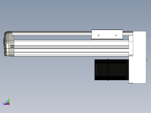 Toyo东佑达直线模组-ETH13-200-BM-200W右视缩略图