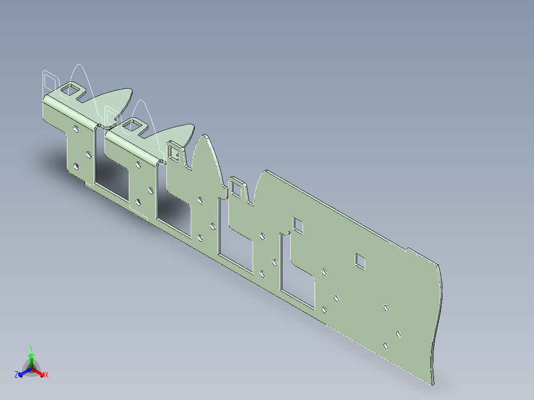L形垫片级进模（CAD图+UG三维）