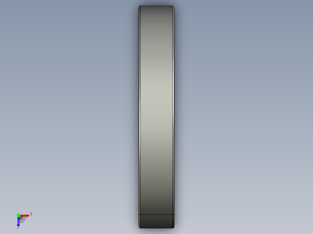 深沟球轴承6038俯视图