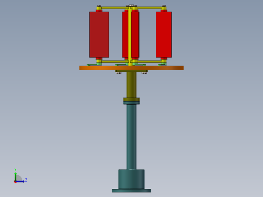 风力发电模拟左视缩略图