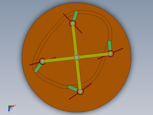 风力发电模拟俯视缩略图