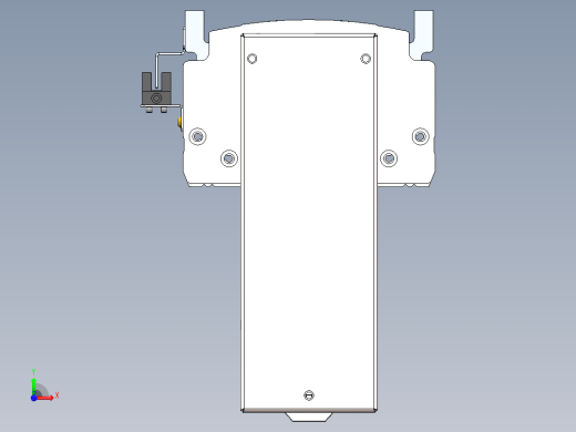 MTH丝杆半封闭模组MT120BS-BM-60前视缩略图