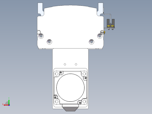 MTH丝杆半封闭模组MT120BS-BM-60后视缩略图