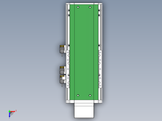 MTH丝杆半封闭模组MT120BS-BM-60俯视缩略图
