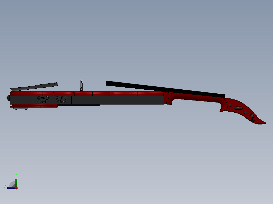 电小提琴右视图