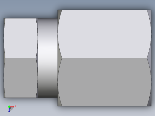 卡套式工业通用硬管接头EO_Blanking_plug_for_tube_ends_ROV06ZS71俯视缩略图