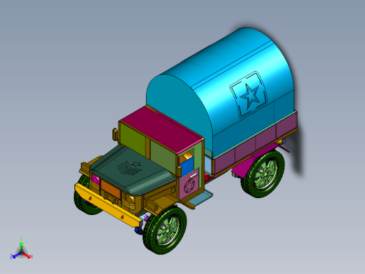二战功勋制式卡车