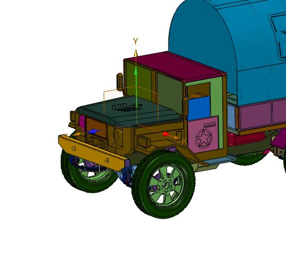 二战功勋制式卡车