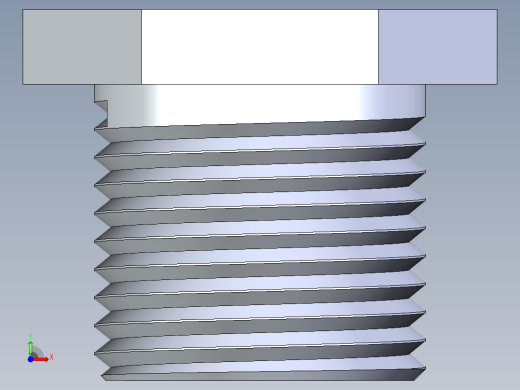 CPVC管件18-Sch80_ReducerBushing_MPTxFPT_9839-073_0.5in x 0.375in前视缩略图