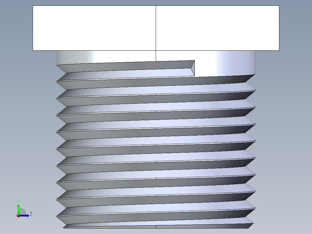 CPVC管件18-Sch80_ReducerBushing_MPTxFPT_9839-073_0.5in x 0.375in左视图
