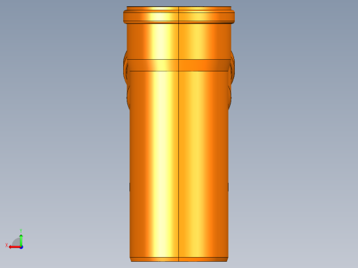 dn110管接头后视缩略图