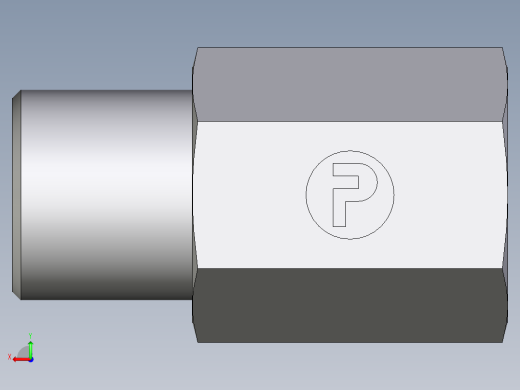 卡套式工业通用硬管接头EO_Swivel_connector_GAI06SM71X后视缩略图