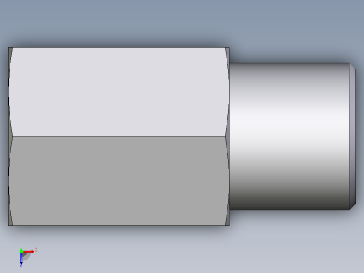 卡套式工业通用硬管接头EO_Swivel_connector_GAI06SM71X俯视缩略图