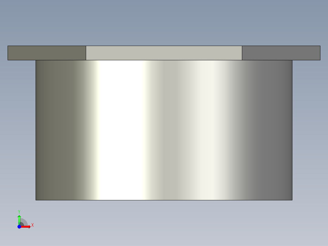 船舶管路系统SeaCor_ReducerBushing_FPTxSPIG_37J138420_4in x 2in前视图