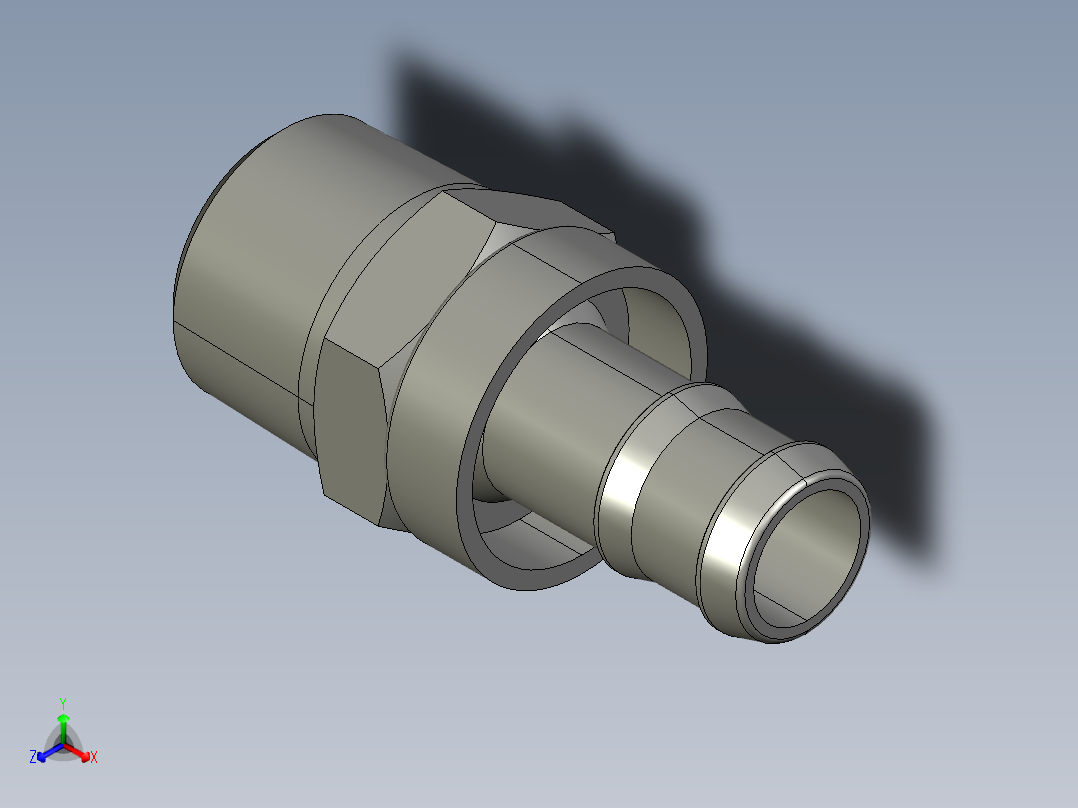 软管与硬管连接用工业通用接头0134_62_21