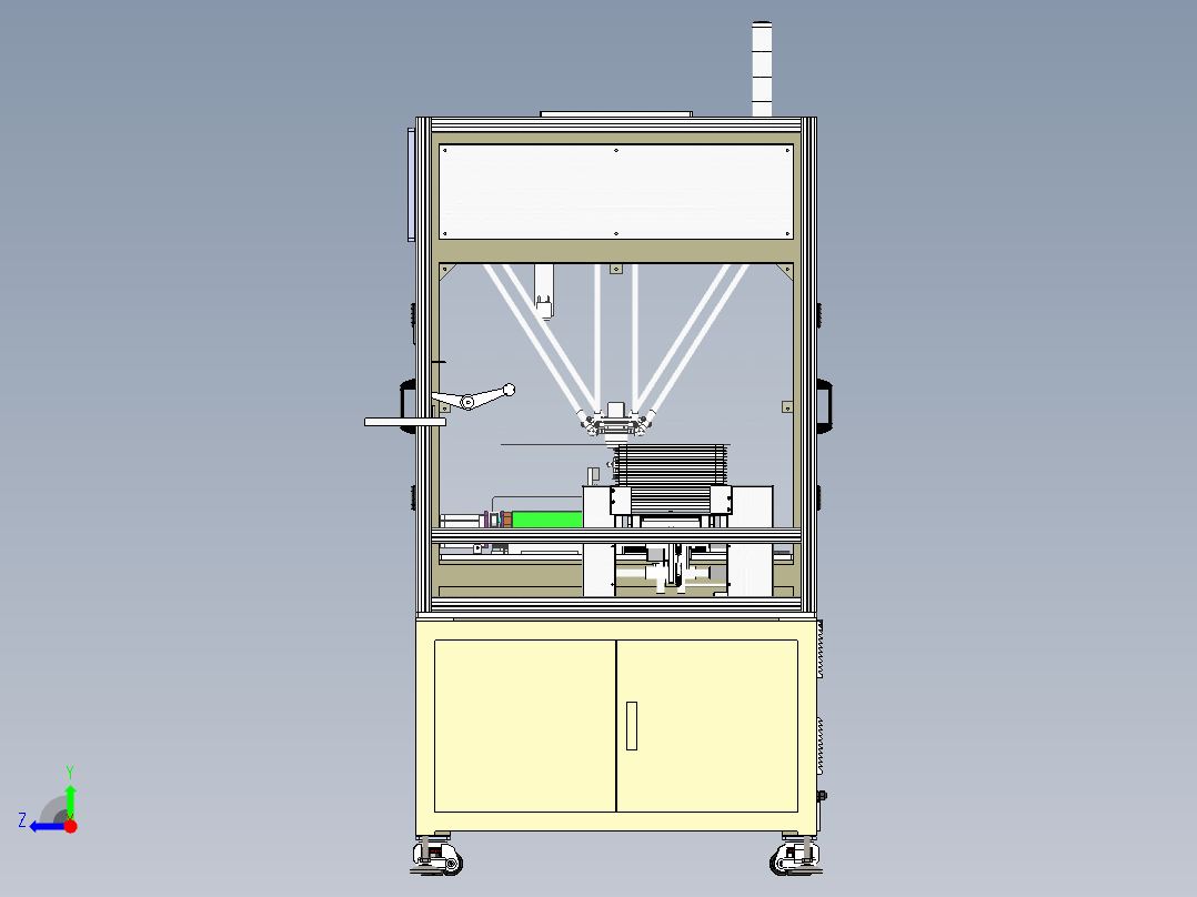 蜘蛛手摆盘机右视图