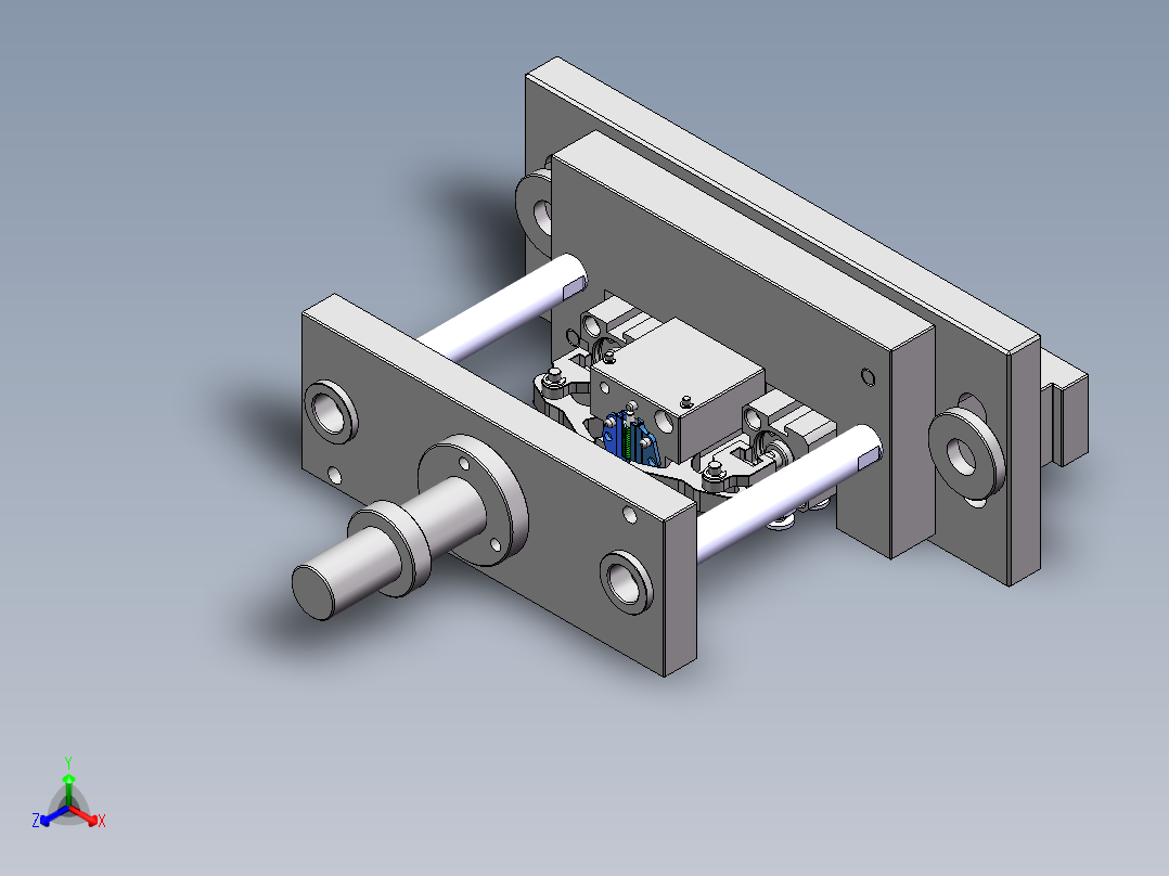高度差治具正等轴测图