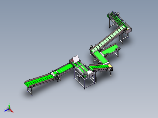 药卷分流输送机总成sw16可编辑