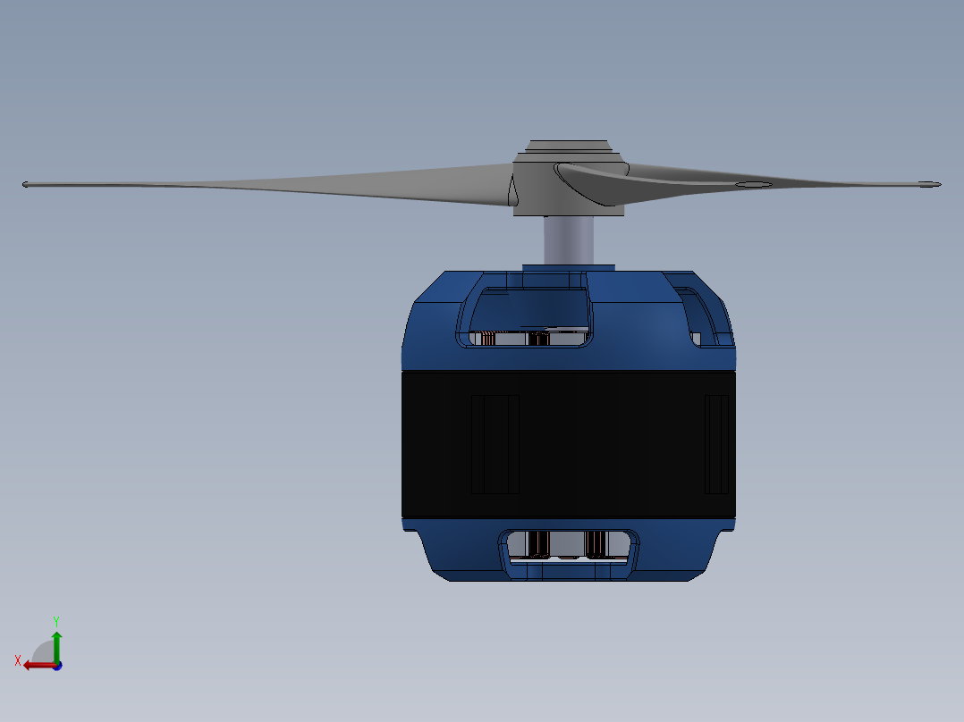 螺旋桨(26)后视图