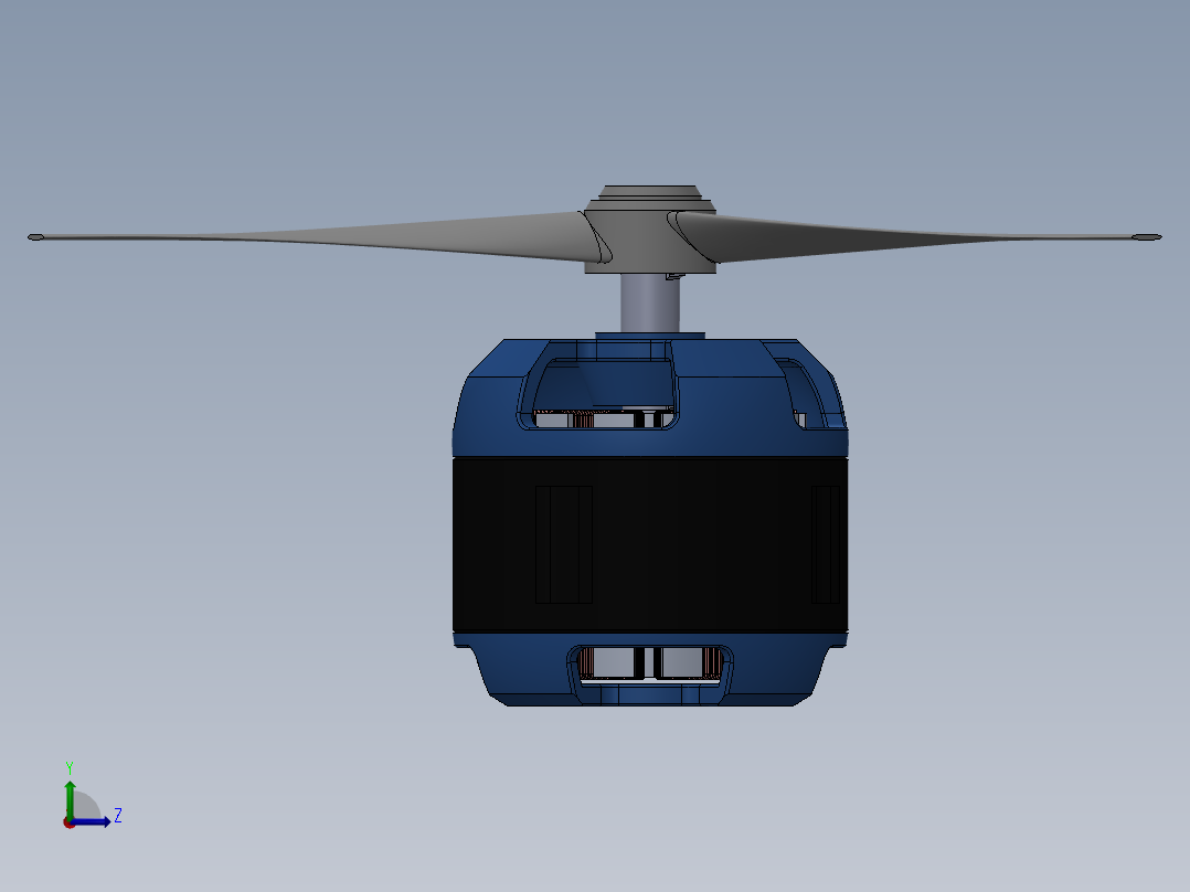 螺旋桨(26)左视图