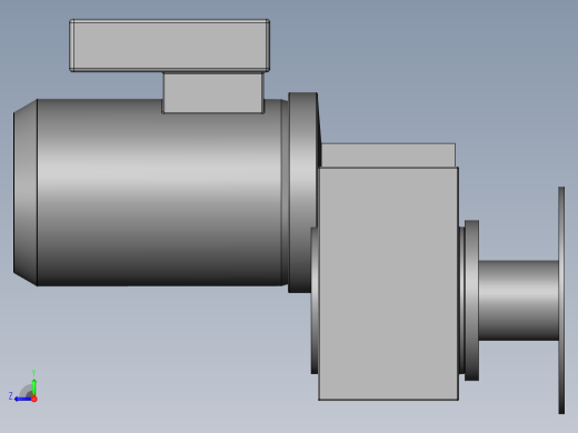 减速电机右视缩略图