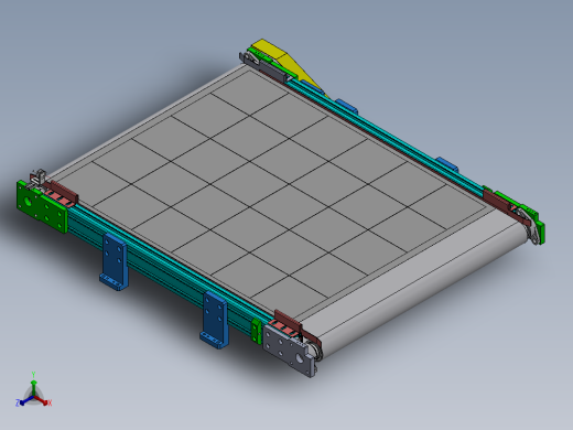 基于铝型材的皮带输送机