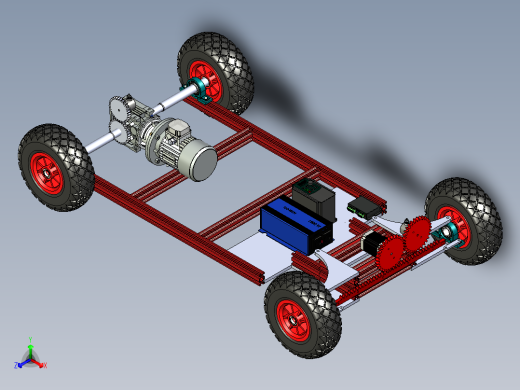 B3003930-电动车底盘